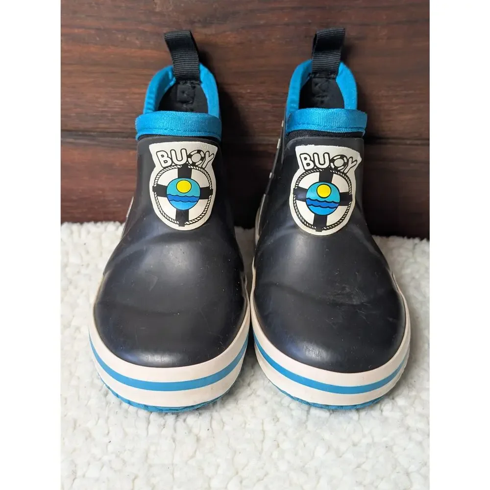 Buoy Toddler, Ankle Black Cow Boots 9